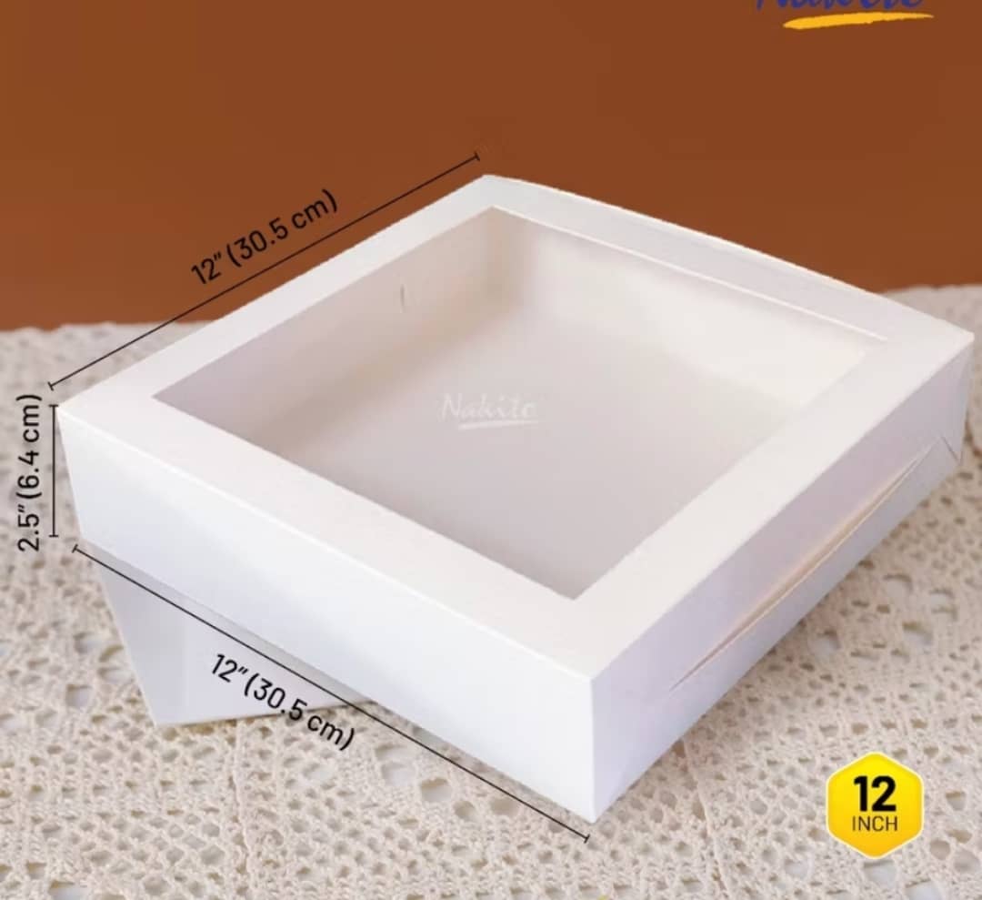 White Box 12inch (Platter Size)